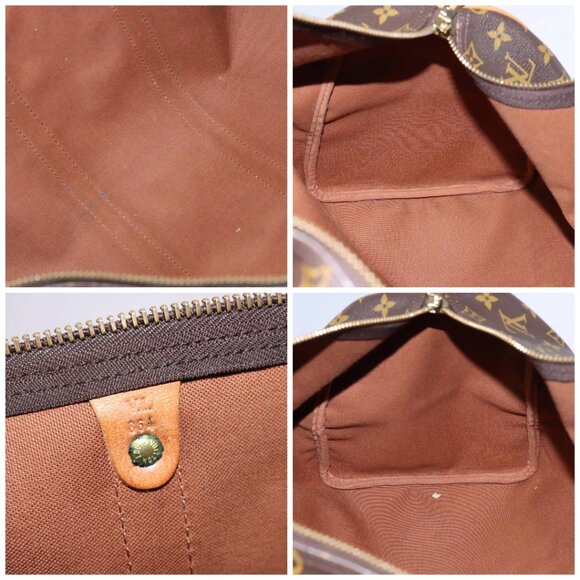 LOUIS VUITTON Monogram Keepall 45 Boston Bag M41428 LV Auth EC144 - Picture 15 of 16